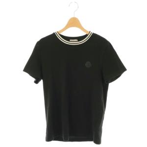 MAGLIA T-SHIRT ラバーワッペン Tシャツ カットソー 半袖 S ブラック ホワイト /ES