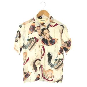 ×葛飾北斎 SPECIAL EDITION S/S M ホワイト マルチカラー