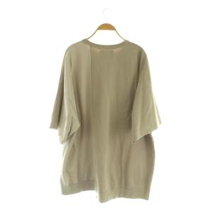 MAISON SPECIAL VガゼットドッキングロゴTシャツ 半袖 2 グレージュ /MY OS SH