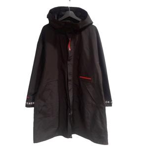 17AW HIGH DENSITY MATERIAL COAT コート フード M 黒 ブラック 17AW10CO18