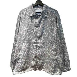 PAISLEY SATIN COACH JACKET コーチジャケット ブルゾン ペイズリー柄 2 白