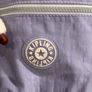 KIPLING リュックサック デイパック チャーム付き ラベンダーカラー GY99