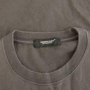 UNDERCOVER JUN TAKAHASHI 猫スカルプリント Tシャツ カットソー 半袖 1 チャコールグレー UA2B8801