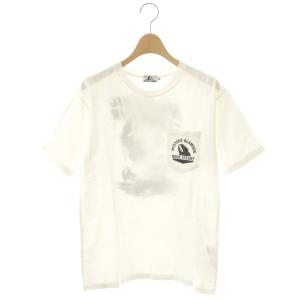 HYSTERIC GLAMOUR Tシャツ カットソー プリント XS ホワイト ブラック 02171CT09 /CX GY03