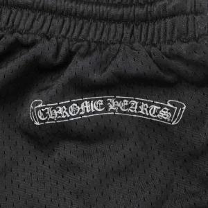 CHROME HEARTS MESH VARSITY SHORTS CH