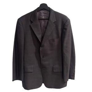 J.PRESS セットアップ スーツ ジャケット チェック シングル 3B パンツ AB6 チャコールグレー GY99