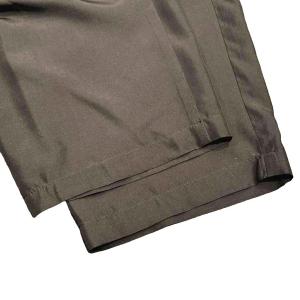 Yohji Yamamoto POUR HOMME 26SS パンツ シルク 2 ブラック HK-P25-44
