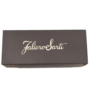 Faliero Sarti マフラー ストール ショール フリンジ グラデーション 紫 パープル