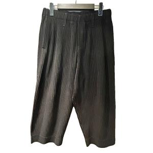 ワイドパンツ プリーツ加工 2 ブラック HP63JF20