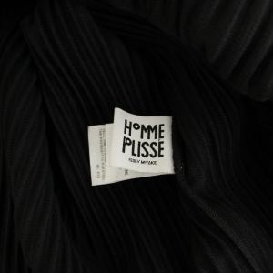 HOMME PLISSE ISSEY MIYAKE Basic プリーツ Tシャツ 3 ブラック HP46JK420