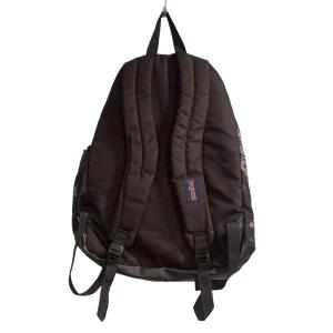 JANSPORT リュックサック デイパック バッグパック 総柄 焦げ茶