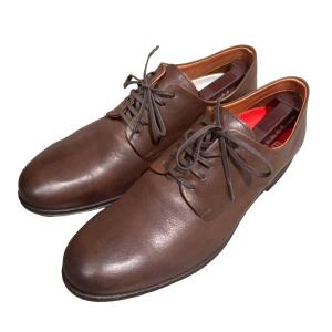 U LINE 革靴 ビジネスシューズ 箱付き 41 茶 ブラウン