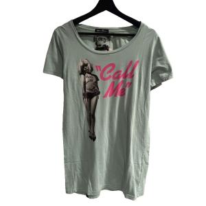 Call Me Print T-Shirts Tシャツ 半袖 F グリーン