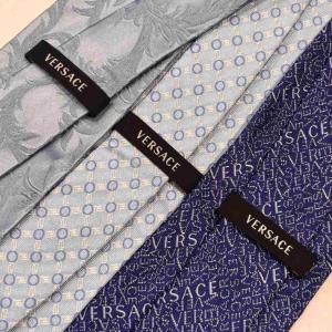 VERSACE ネクタイ シルク ブルー系 3本セット GY06