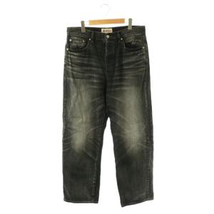 BIG OL JWAN DENIM デニムパンツ ボタンフライ 32 ブラック