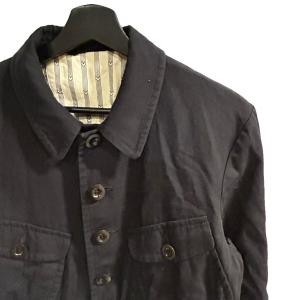 PAUL SMITH シャツジャケット L 黒 ブラック MS