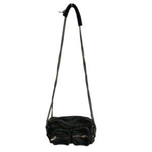 Brenda Chain Bag ショルダーバッグ レザー チェーン 黒 ブラック IBO101